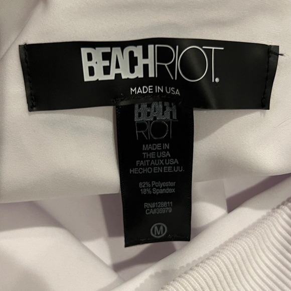 Beach Riot Celine Ribbed One-Piece Size Medium - Picture 6 of 9